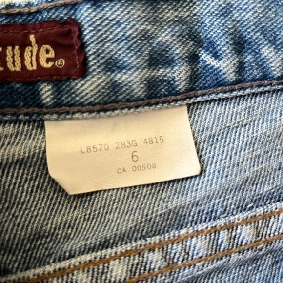 VINTAGE AUTHENTIC Attitude Mom Jeans Size 6 - Picture 10 of 11